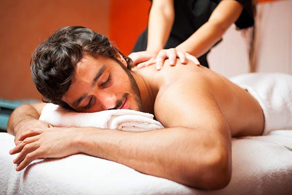 Man getting a relaxing massage | Hands of Serenity Massage, Ipswich