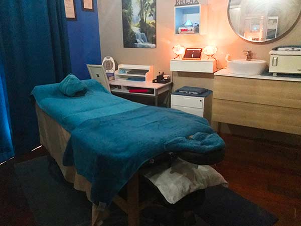hands of serenity, your local massage therapist works from this comfortable massage studio